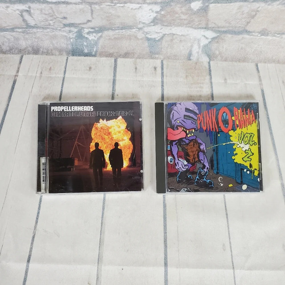 Vintage 90s CDs Electric  Propellerheads Punk O Rama Vol 2 - Picture 1 of 5